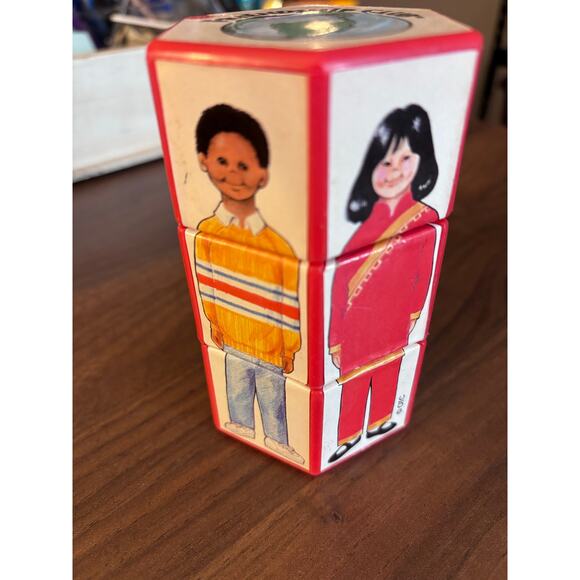 Friendship Club Retro Twisting Toy Kids Vintage Global Countries - Picture 6 of 7